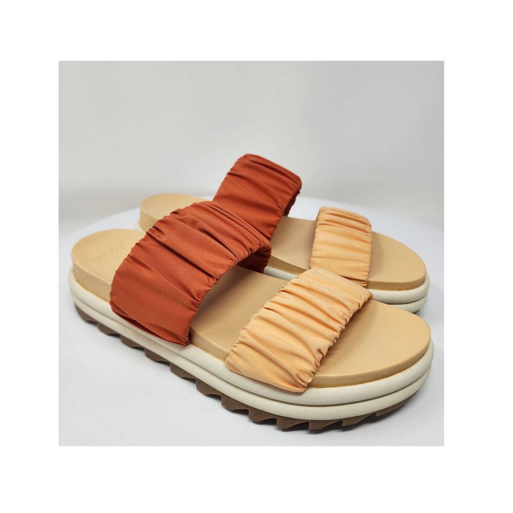 Sorel X Prana Roaming Two Strap Sandal Women 6 Spark/Desert Sun  LL6033-877